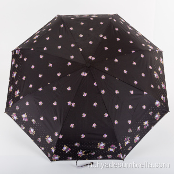 Mooie opvouwbare paraplu voor op reis